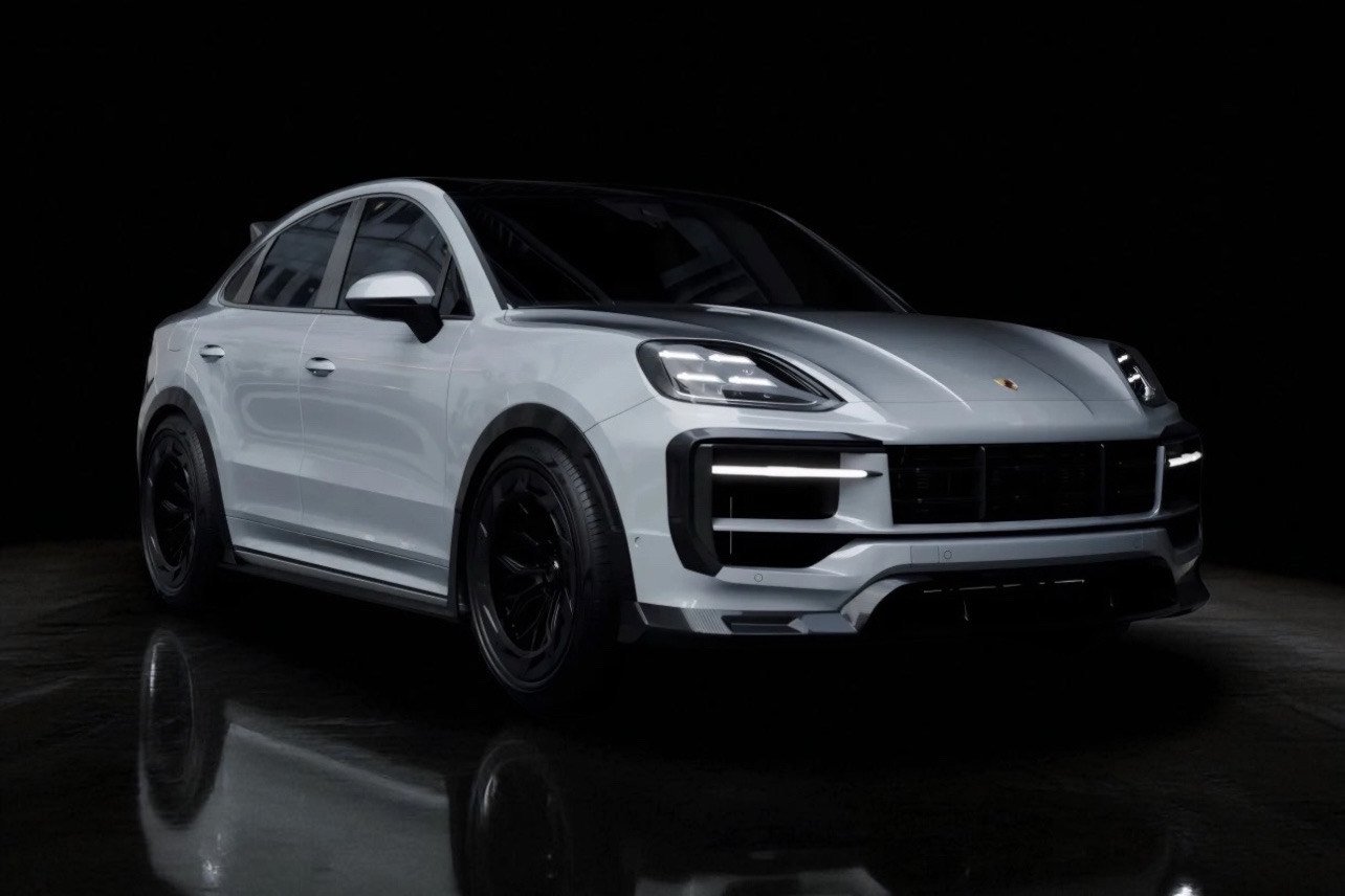 Carbon fiber aero kit on a Porsche 911 by ASM Tuning, enhancing luxury vehicle performance