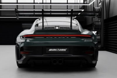 Carbon Fibre Rear Wing Spoiler Generating High-Speed Downforce – ASM Sports Tech Aero Part