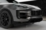 ASM Sports Tech Porsche Cayenne Turbo GT Dry Pre-Preg Carbon Fibre Front Splitter Front View
