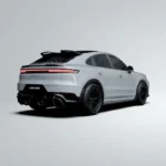 Porsche Cayenne Turbo GT carbon rear diffuser by ASM Design – dry pre-preg carbon