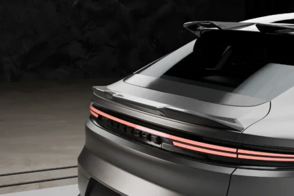 Porsche Cayenne Turbo GT carbon rear middle spoiler by ASM Sports Tech dry pre-preg carbon