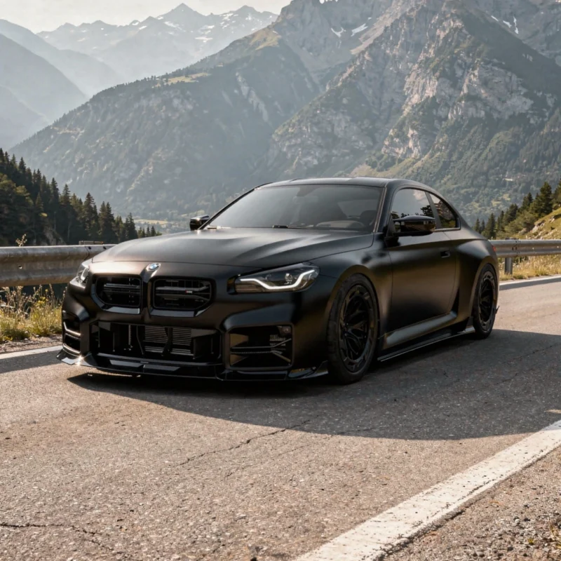 BMW G87 M2 with ASM Sports Tech carbon fibre body kit and forged wheels