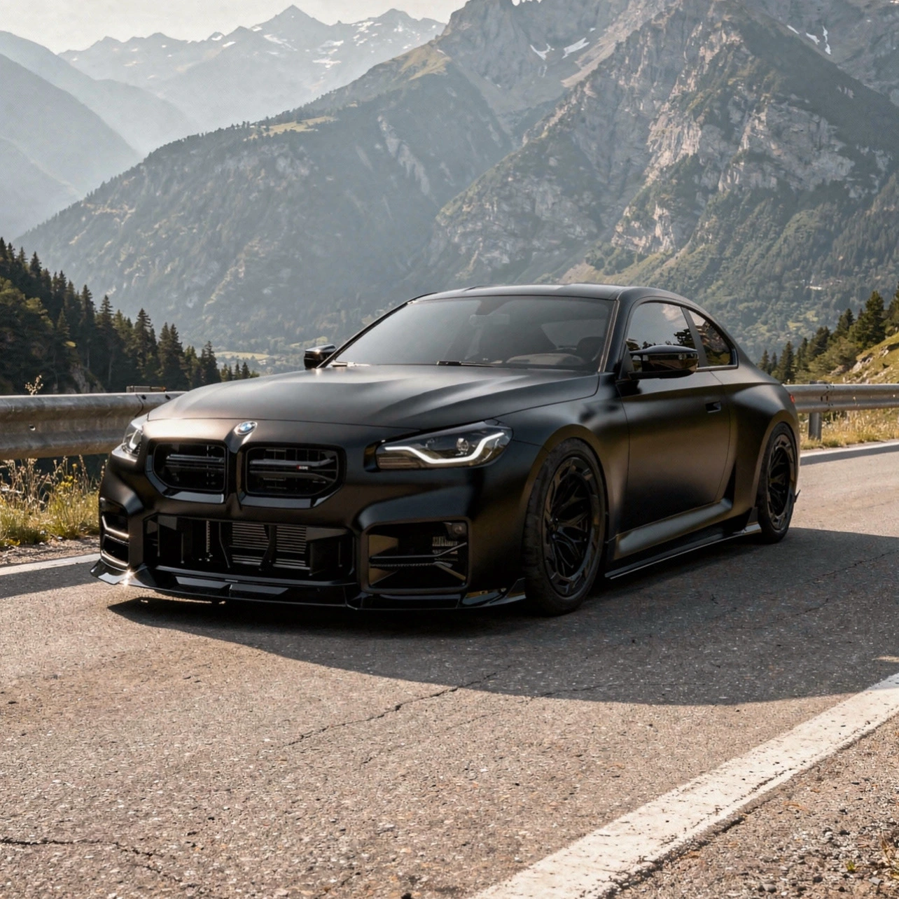 Bmw G87 M2 With Asm Sports Tech Carbon Fibre Body Kit And Forged Wheels