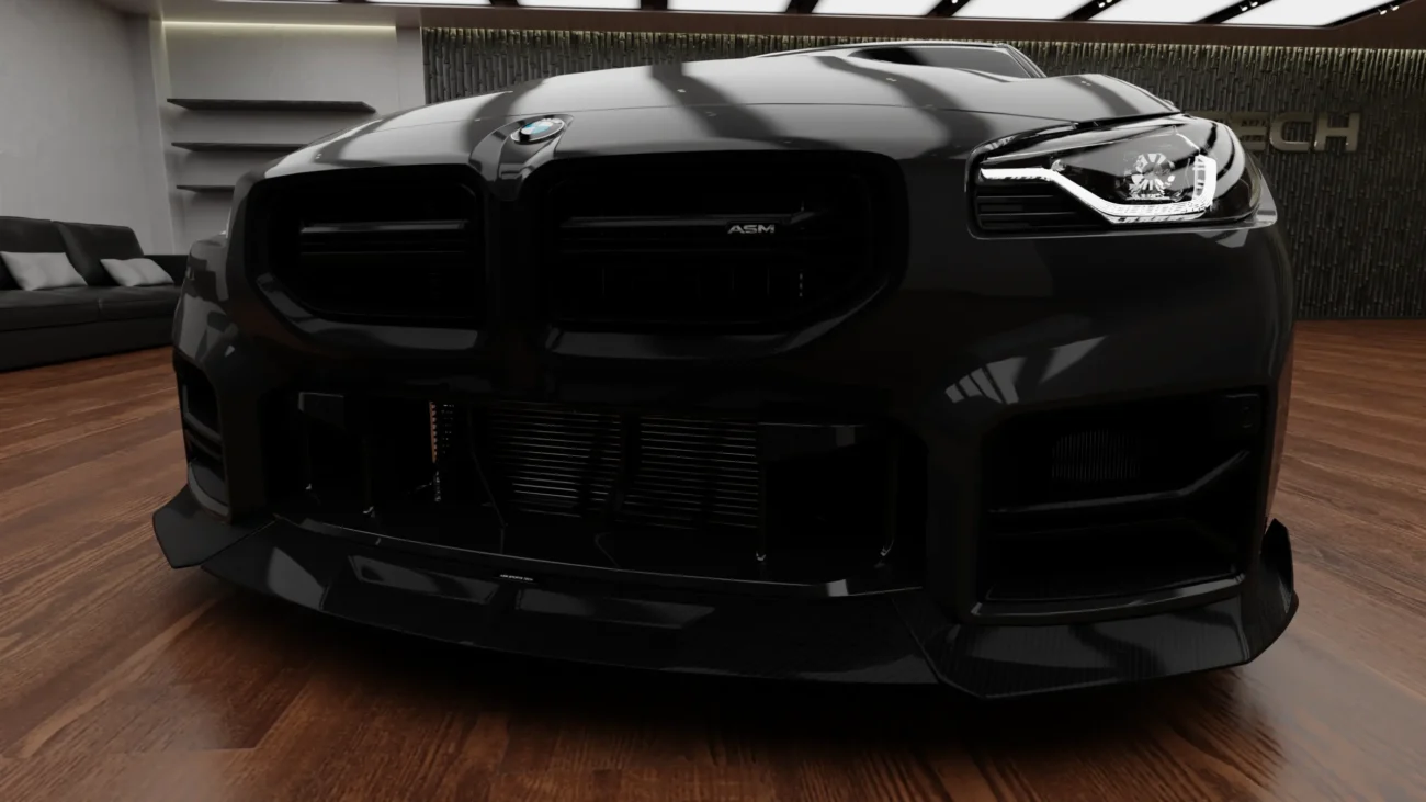 carbon fibre aero parts including front splitter diffuser and rear spoiler explaine by ASM Sports Tech
